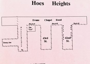 Historic Boundaries of Hoes Heights