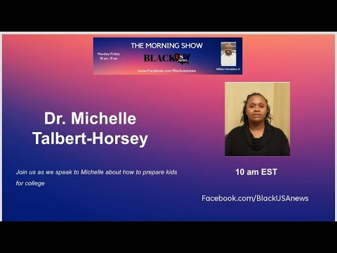 BlackUSA.news Morning Show – Dr. Talbert-Horsey 4-12-22