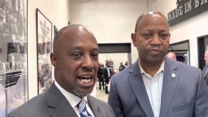 Ron Busby on SBA Administrator Guzman’s Visit to Made In Bmore Clothing in Baltimore Ron Busby on SBA Administrator Guzman’s Visit to Made In Bmore Clothing in Baltimore