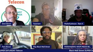 Black Wall Street  SUPER SATURDAY TELECON (Virtual), 11.27.21