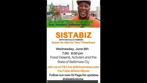 SISTABIZ with Nicole and Tamara: Marvin “Doc” Cheatham SISTABIZ with Nicole and Tamara: Marvin “Doc” Cheatham