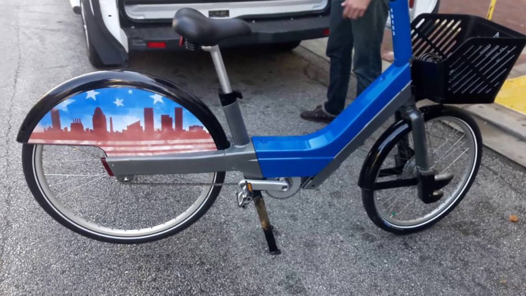 Rental bikes in Baltimore