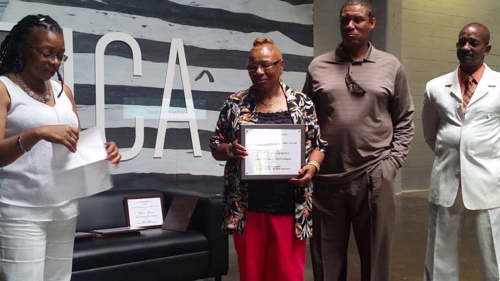 Jane Velasquez honored at Black Wall Street PORT COVINGTON Jane Velasquez honored at Black Wall Street PORT COVINGTON