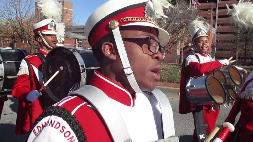 2016 Dr. King Parade in Baltimore, 1.18.16. Edmondson-Westside HS