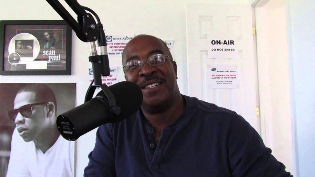 Dr  Barney Wilson and Coach Jones w DG on WPBRadio, 6 24 15 007