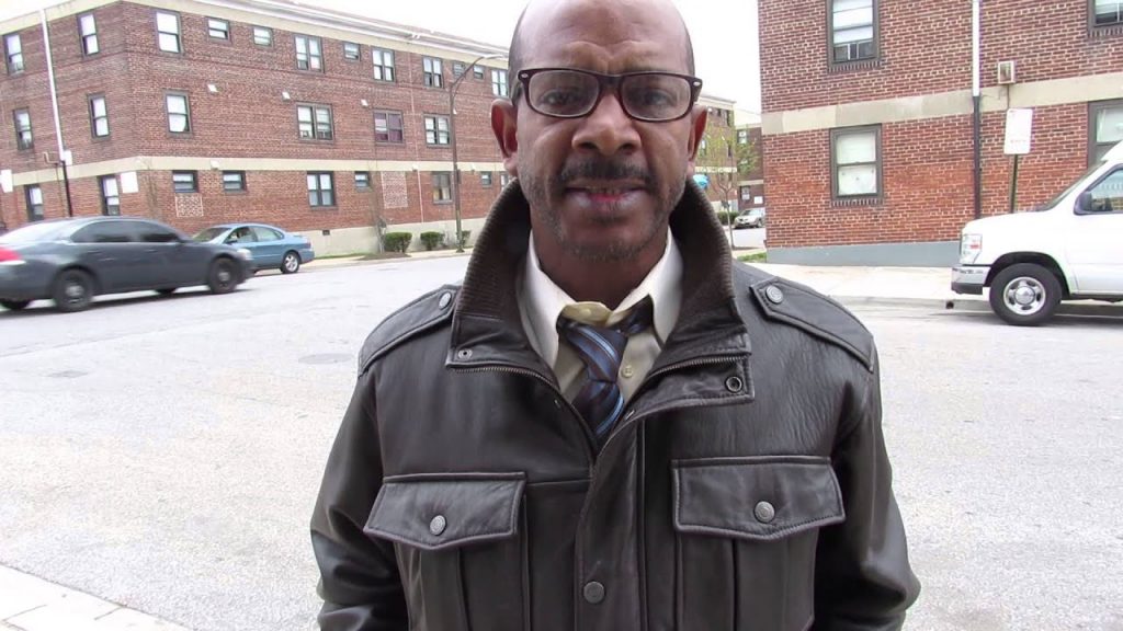 Doni Glover Reporting from Sandtown #freddiegray