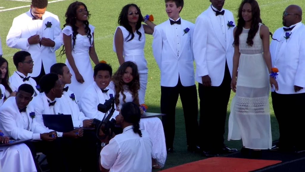 Asaan P. Glover In Line to Graduate from Baltimore Polytechnic, June 1, 2014