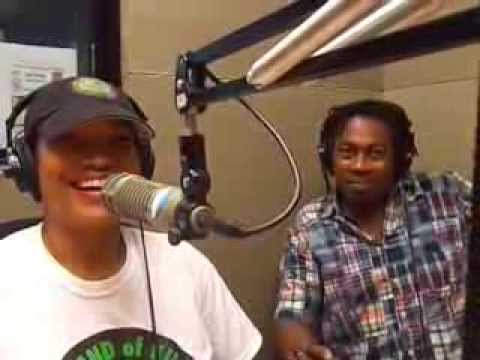 Naijha Wright of The Land of Kush Vegan Restaurant, MLK & Eutaw, with Doni Glover, WOLB Naijha Wright of The Land of Kush Vegan Restaurant, MLK & Eutaw, with Doni Glover, WOLB