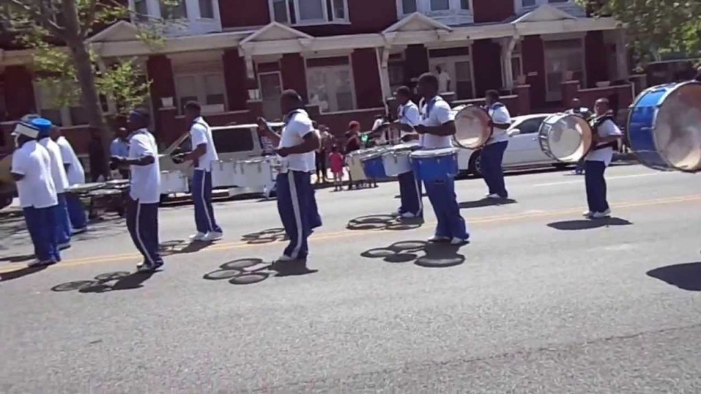 New Edition Marching Band Performs at James Mosher Parade, 4.27.13