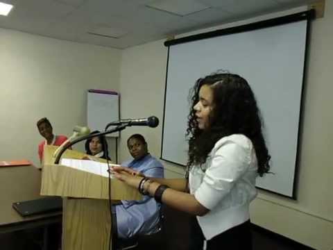 Caitlin Resto, Chandra Pitts: BMORENEWS Global Forum, New York, UN, 6.15.12