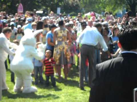 Pres. Barack Obama and 1st Lady at White House, 4.25.11