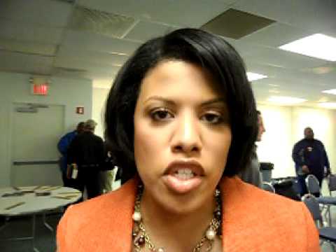 Baltimore Mayor Stephanie Rawlings-Blake at Campaign ’11 HQ Baltimore Mayor Stephanie Rawlings-Blake at Campaign ’11 HQ
