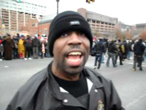 Alpha Phi Alpha Fraternity, MLK Parade, Baltimore 1.17.11