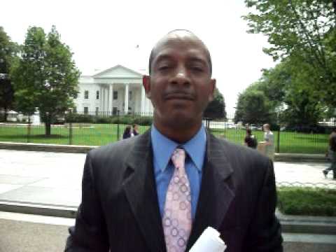Doni Glover (BMORENEWS.com) Reporting LIVE! from the Obama White House, 6.1.10