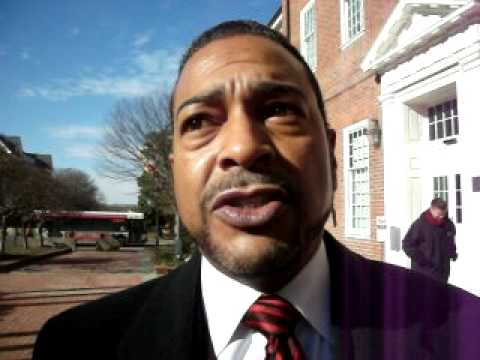 State Sen. Anthony C. Muse, Opening Day, MD General Assembly, 1.13.10