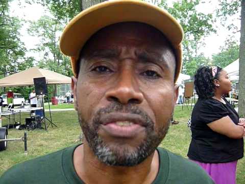 Imam Earl El-Amin of Baltimore at New Africa Festival II, 8.8.09