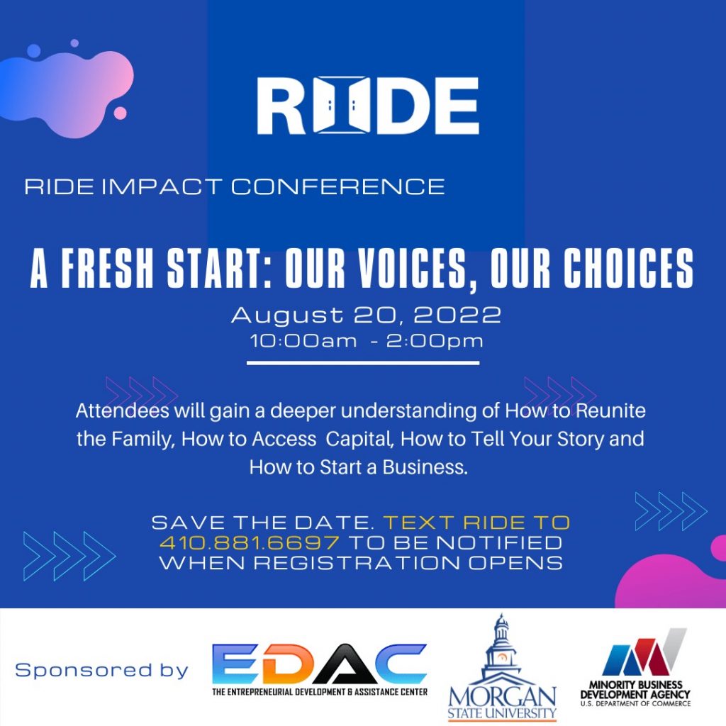 R.I.D.E.: A Fresh Start: Our Voices, Our Choices