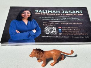 Salimah Jasani is one of four finalists running for Baltimore City Public School Board. Who is she?