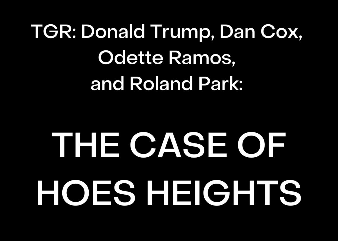 TGR Odette Ramos Facilitated Concrete Barriers to Block Historic Black