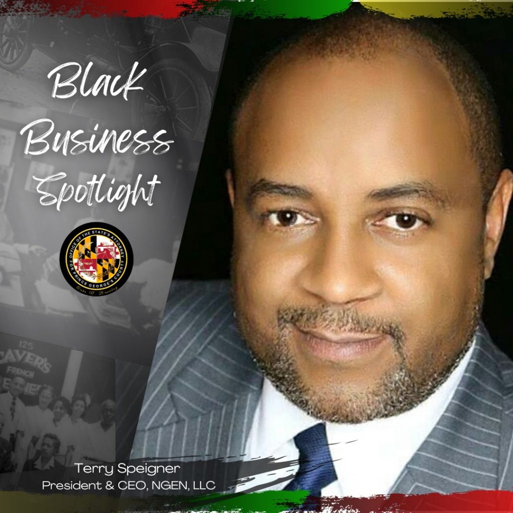 Terry Speigner Saluted during National Black Business Month