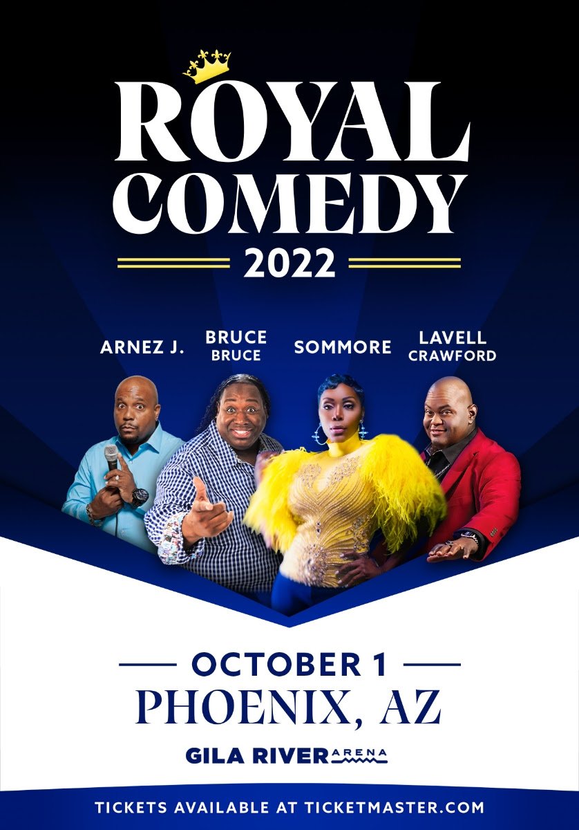 Sommore, Bruce Bruce, Lavelle Crawford, and Arnez J.