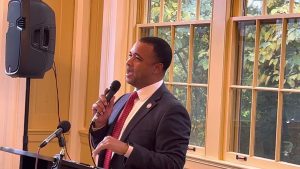 Sen. Antonio Hayes Speaks at Druid Hill Park Partnership Announcement