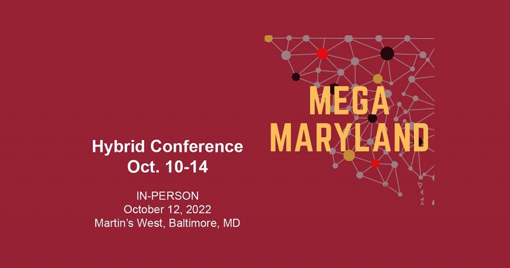 MEGA Maryland 2022 – Small/Minority Business Conference for AEC, Oct. 12th, Martin’s West