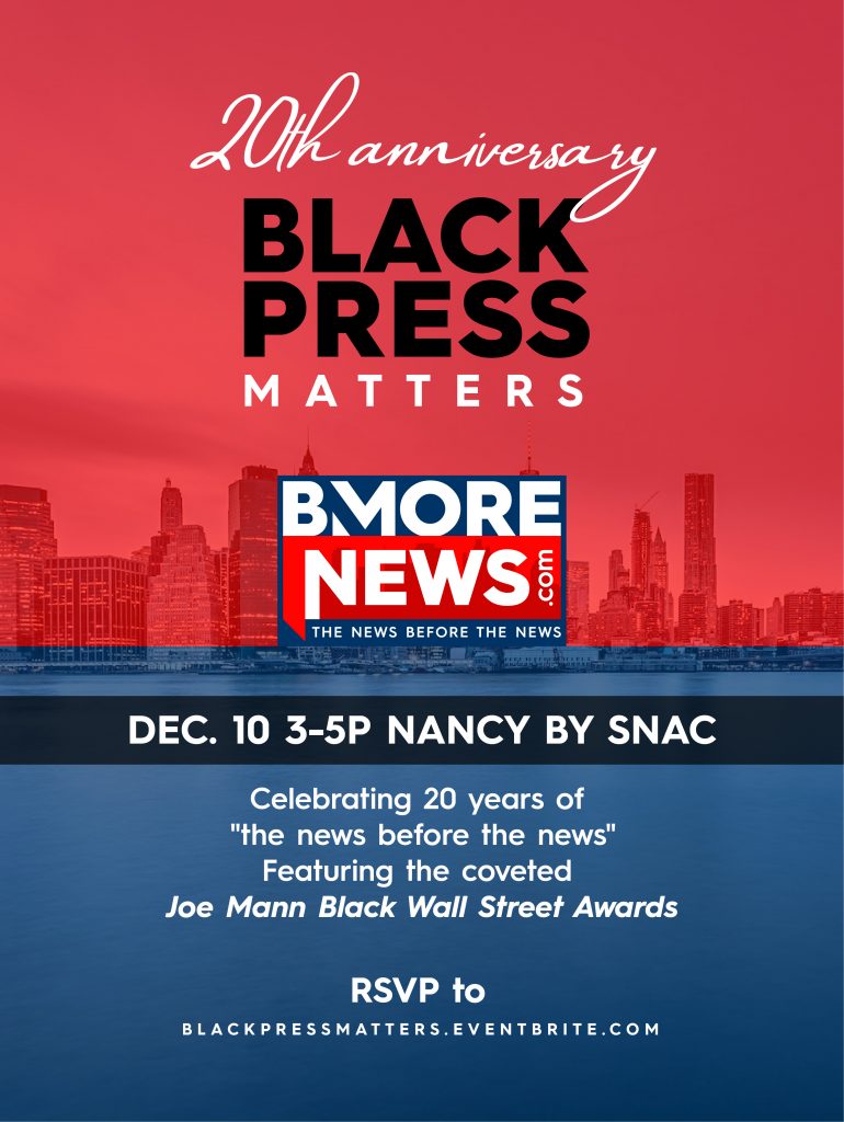 Zy Richardson to be Recognized at “Black Press Matters”, Dec. 10th