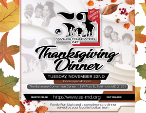 53 Families Thanksgiving Event