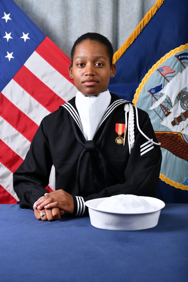 Seaman Briasia Rondon, a 2021 Franklin High School graduate