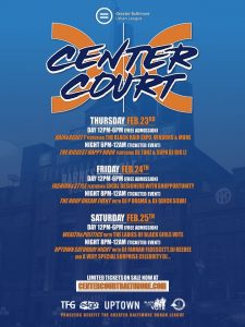 Greater Baltimore Urban League presents CENTER COURT Feb. 23, 24, & 25
