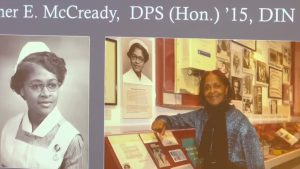 Prof. Larry Gibson Speaks: Esther E. McCready, Nurse, Honored