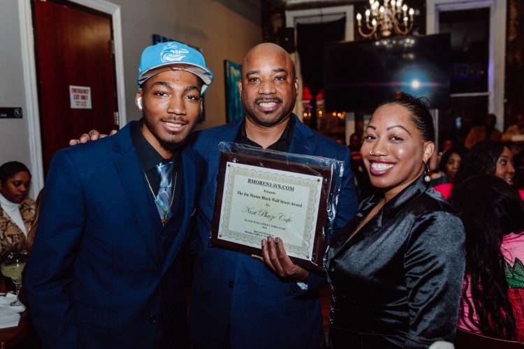 The Randall Family, Owners of Next Phaze Cafe, 112 E. Lexington St. in downtown Baltimore