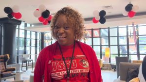 Tonya McDonald of Winston Salem State  University at CIAA