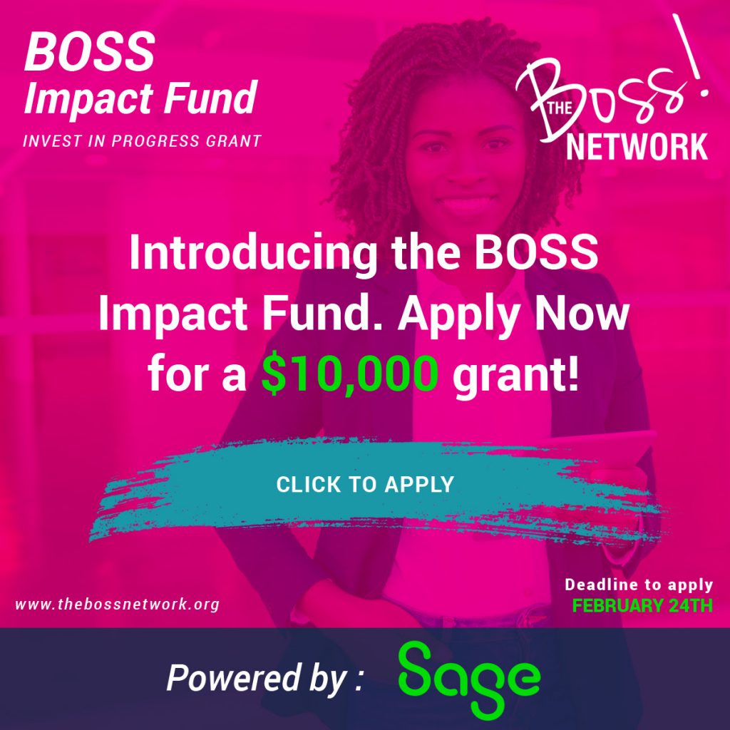 0K BOSS Impact Fund: Apply for K Grant