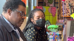 Alexis Sayles, Managing Editor, Afro American Newspaper, speaks on Black Press Day 2023