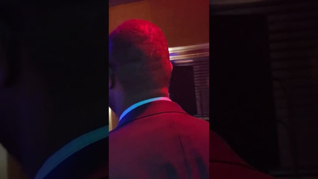 Senator Cory McCray recognized with a Joe Manns Black Wall Street Award at HoodFellas