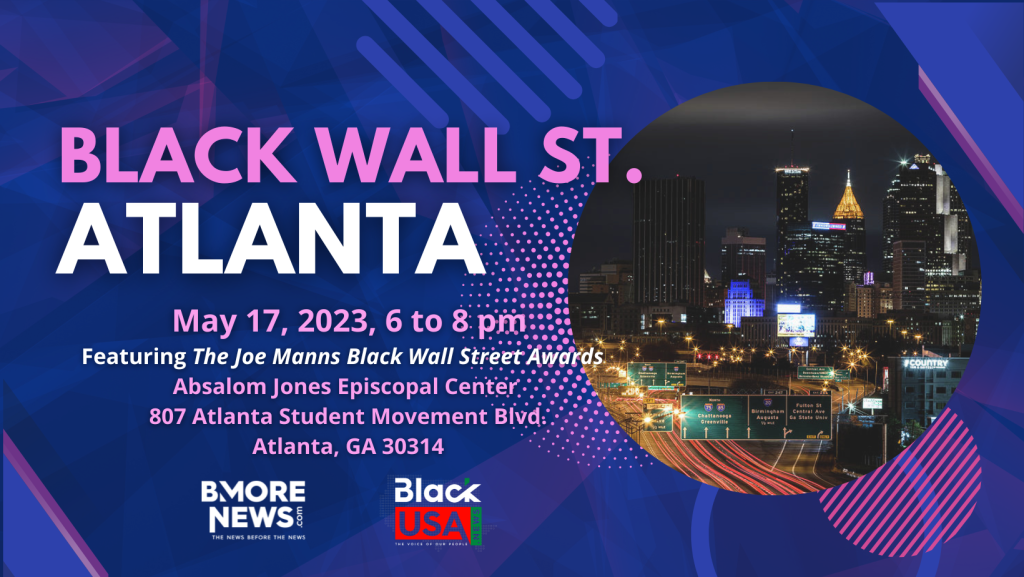 Dr. Melvin Pender, Jr. to be Recognized at Black Wall Street ATLANTA
