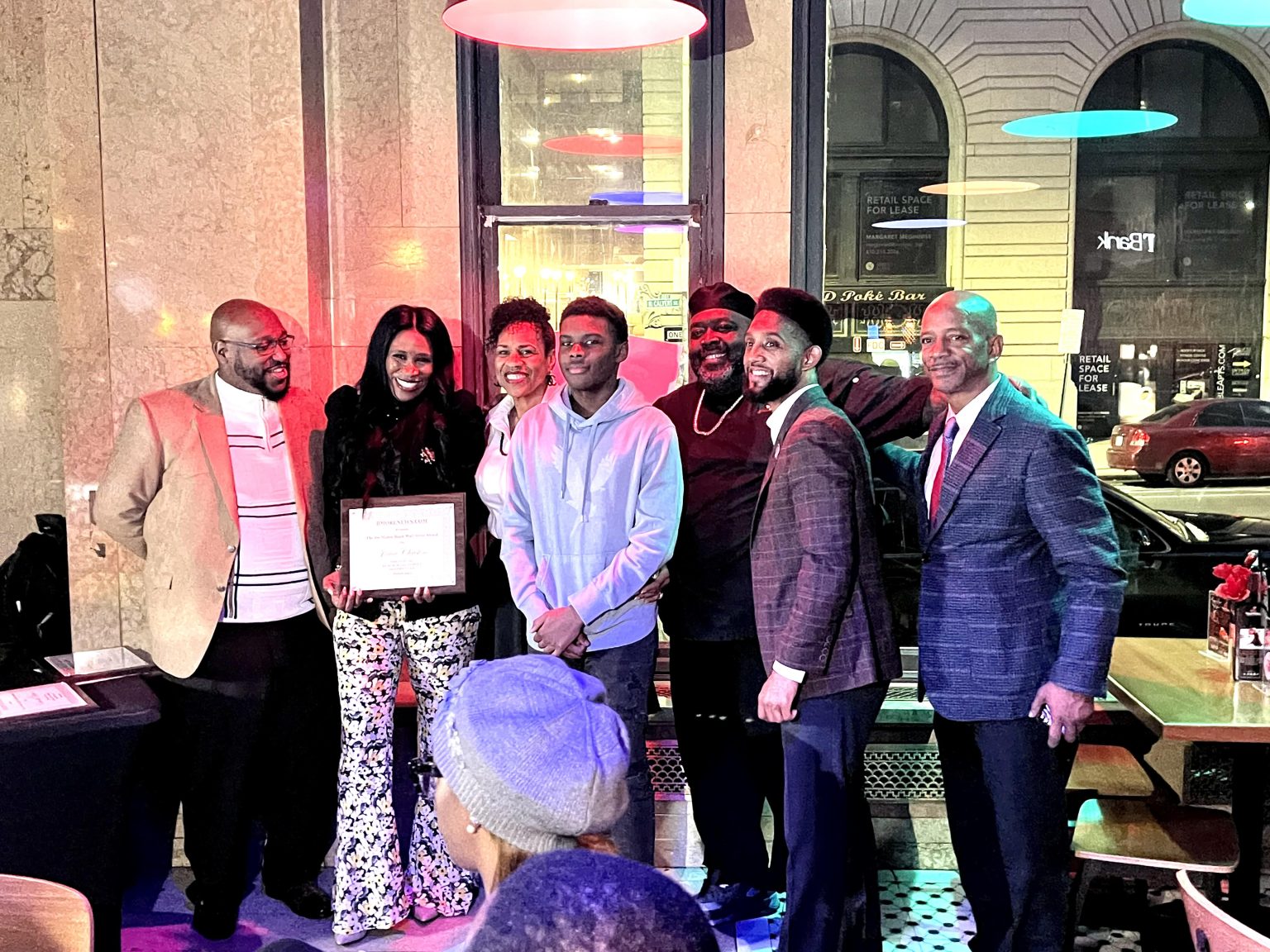 Congratulations to Joe Manns Black Wall St. Honorees at HoodFellas