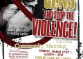 Put Down the Guns and Stop the Violence, March 27th, Harlem Park Rec