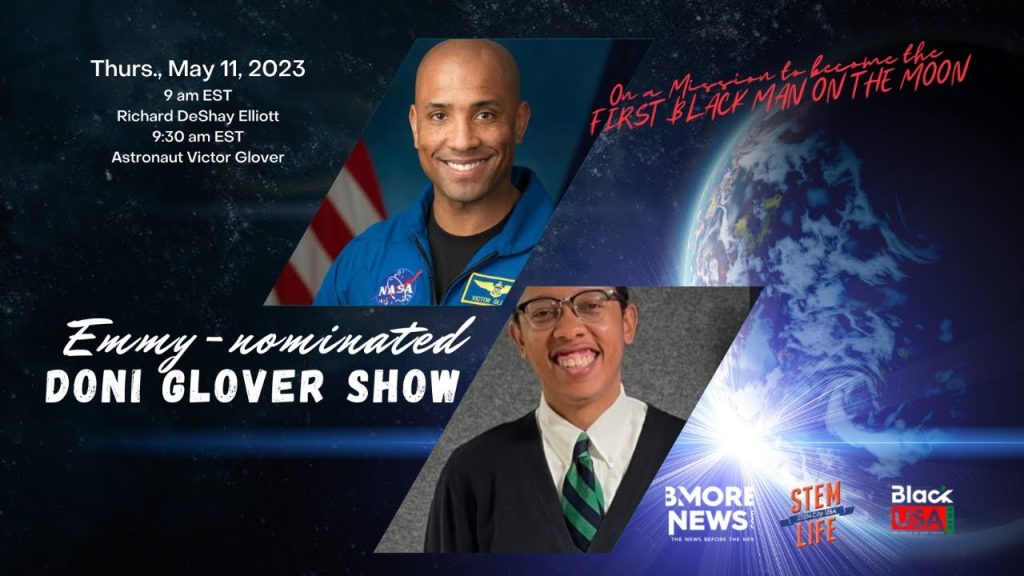 FIRST BLACK MAN ON THE MOON? … on Emmy-nominated Doni Glover Show