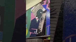 Romare Bearden artwork featured at Upton Station in Baltimore