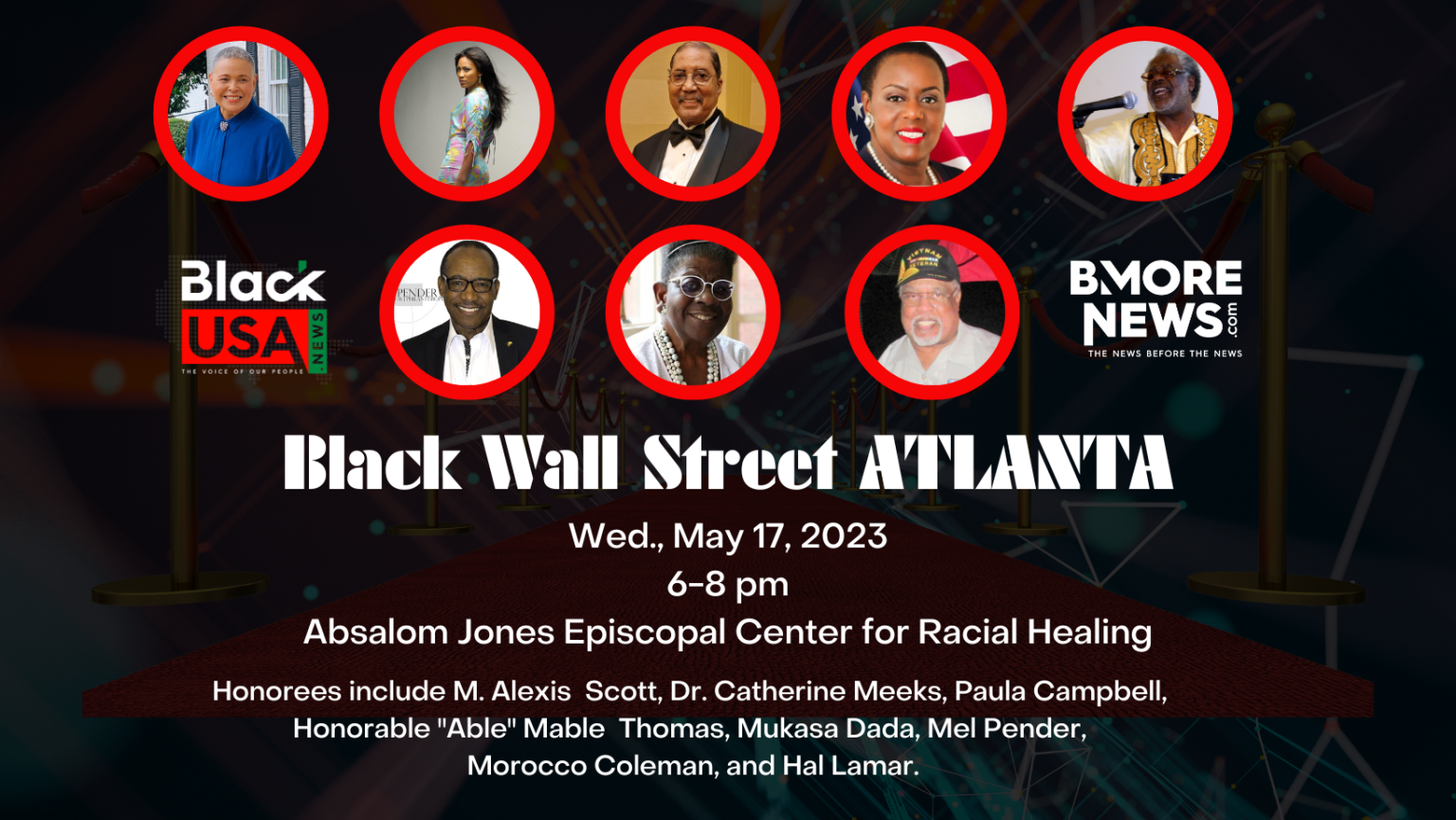 Black Wall Street ATLANTA is Set for May 17th at the Absalom Jones Center