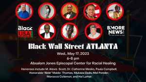 Black Wall Street ATLANTA is Set for May 17th at the Absalom Jones Center