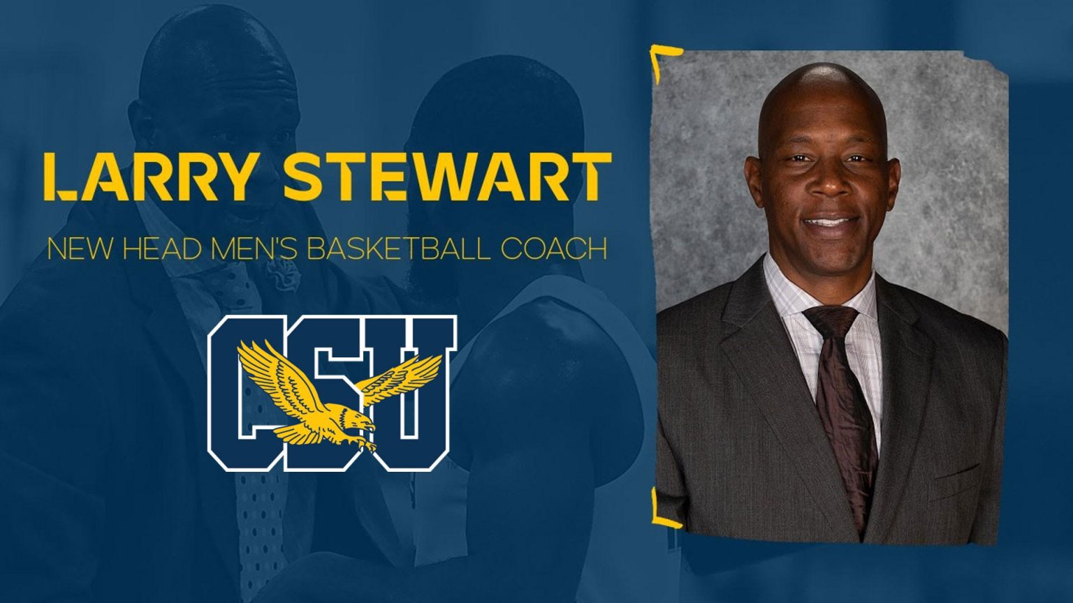 Larry Stewart Named Head Men’s Basketball Coach at Coppin State