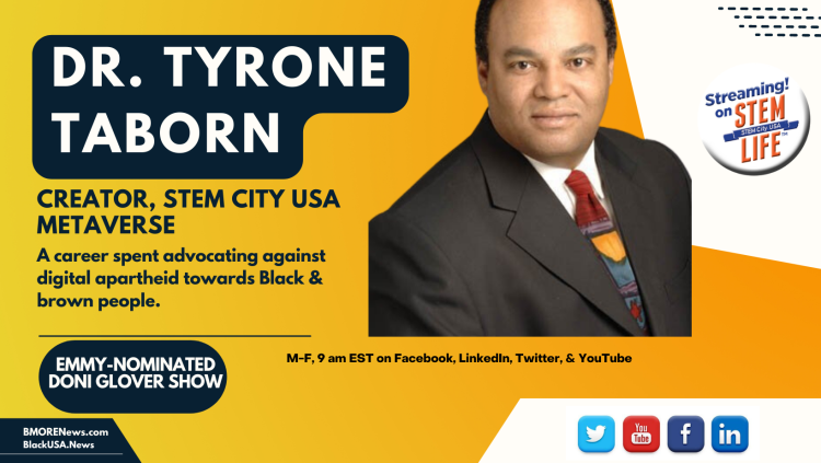 STEM City USA Metaverse's Dr. Tyrone Taborn on Doni Glover Show