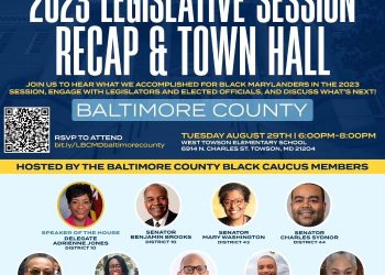 Maryland 2023 LEGISLATIVE SESSION RECAP + TOWN HALL / August 29, 2023, Time: 6:00 p.m. – 8:00 p.m.