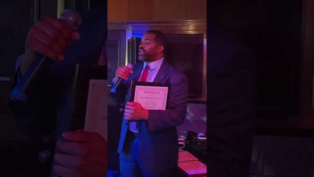 Baltimore City Council President Nick Mosby at Black Wall Street HOODFELLAS