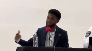 NE resident speaks at Mayor’s TOWN HALL on rogue cops allegedly under Worley