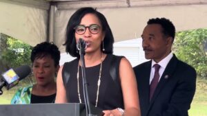 GWYNN OAK PARK: Angela Alsobrooks for US Senate